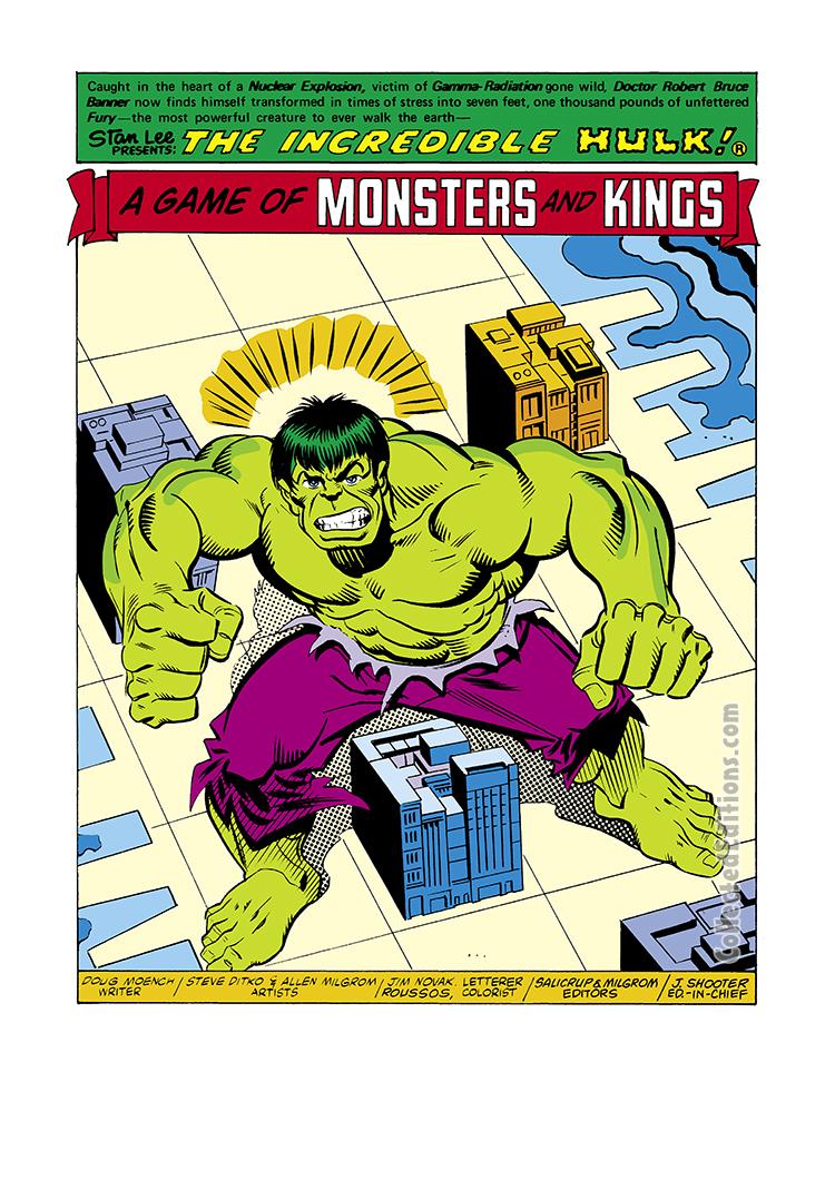 Marvel Masterworks Incredible Hulk Vol Hc Collected Editions