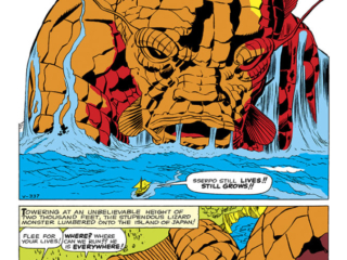 Amazing Adventures #6. "Sserpo! The Creature Who Crushed the Earth!", pg. 7. Stan Lee Jack Kirby