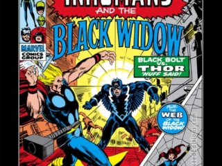 Amazing Adventures #8 cover; pencils and inks, Neal Adams; Black Bolt vs. Thor, Inhumans