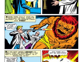 Amazing Adventures #1. "Torr", pg. 5. Stan Lee Larry Lieber