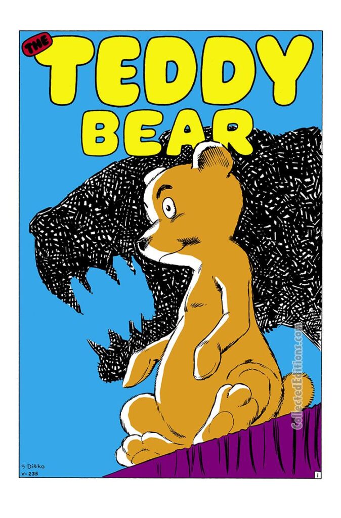 Amazing Adventures #3, pg. 15; "The Teddy Bear"; Steve Ditko/Atlas Era Marvel horror