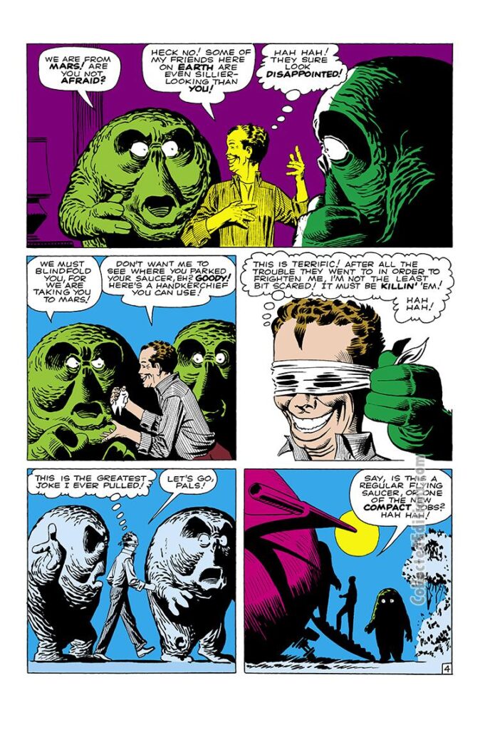 Amazing Adventures #5, pg. 24; "The Joker!"; Stan Lee/Steve Ditko/Atlas era horror