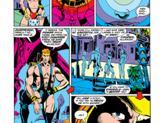Amazing Adventures/Killraven #19, pg. 2; pencils, Howard Chaykin; inks, Frank McLaughlin