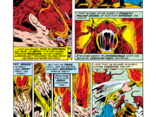 Amazing Adventures/Killraven #23, pg. 13; pencils, Herb Trimpe; inks, Frank Chiaramonte