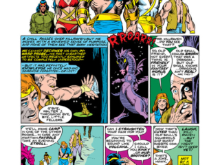 Amazing Adventures/Killraven #32, pg. 9; pencils, P. Craig Russell; inks, Dan Green