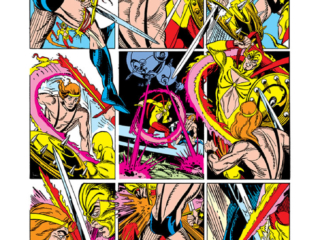 Amazing Adventures/Killraven #37, pg. 16; pencils, P. Craig Russell; inks, Jack Abel