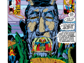 Amazing Adventures/Killraven #38, pg. 16; pencils, Keith Giffen; inks, Al Milgrom