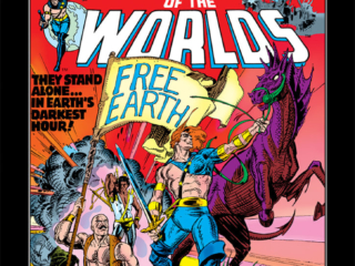 Amazing Adventures/Killraven/War of the Worlds #39 cover; pencils and inks, P. Craig Russell