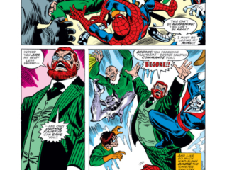 Amazing Spider-Man #170, pg. 4; pencils, Ross Andru; inks, Mike Esposito, Frank Giacoia; Doctor Faustus, psychologist