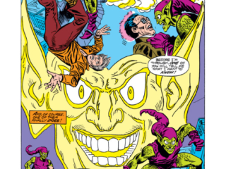 Amazing Spider-Man #177, pg. 7; pencils, Ross Andru; inks, Mike Esposito; Green Goblin