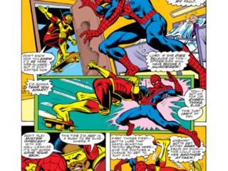 Amazing Spider-Man #183, pg. 8; pencils, Ross Andru; inks, Bob McLeod; Rocket Racer