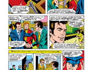 Amazing Spider-Man #185, pg. 14; pencils, Ross Andru; inks, Mike Esposito; Harry Osborn, Peter Parker