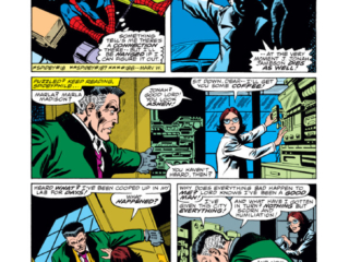 Amazing Spider-Man #189, pg. 6; pencils, John Byrne; inks, Jim Mooney; J. Jonah Jameson, Marla Jameson