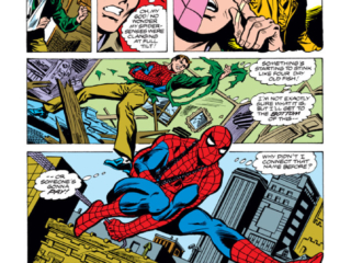 Amazing Spider-Man #196, pg. 14; pencils, Al Milgrom; inks, Frank Giacoia