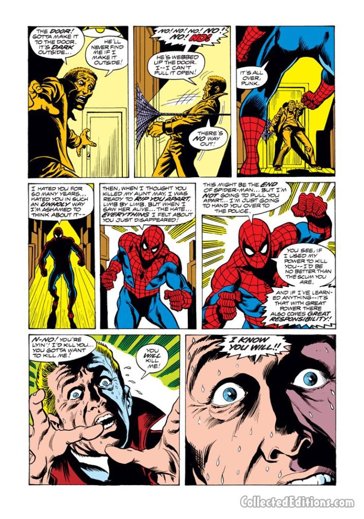 Amazing Spider-Man #200, pg. 33; pencils, Keith Pollard