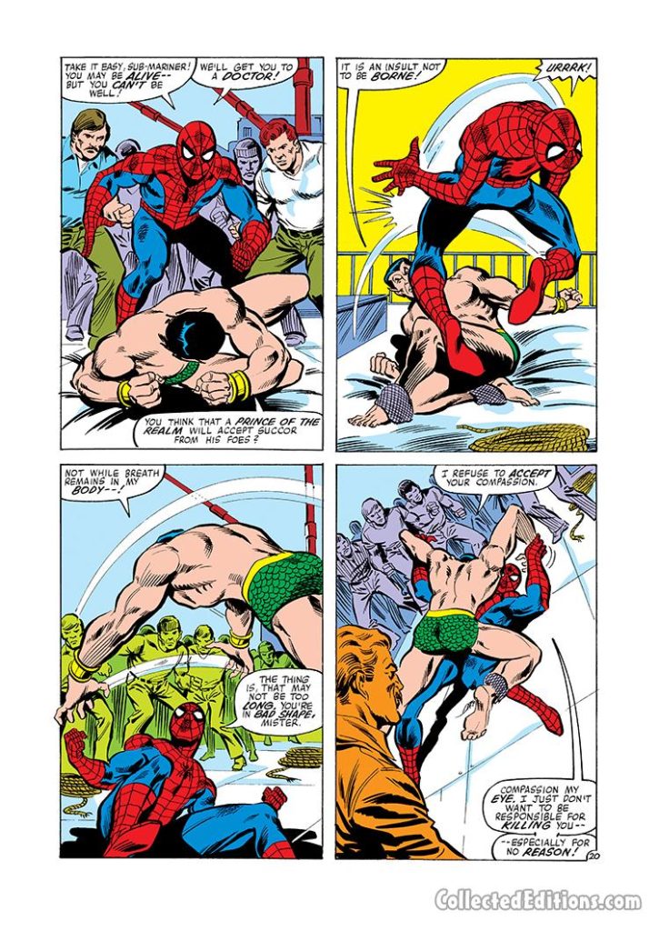 Amazing Spider-Man #211, pg. 20; pencils, John Romita Jr.; inks, Jim Mooney