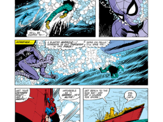 Amazing Spider-Man #212, pg. 5; pencils, John Romita Jr.; inks, Jim Mooney, Hydro-Man