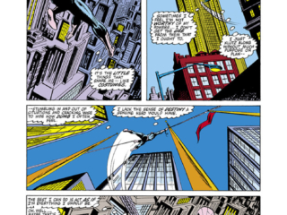 Amazing Spider-Man #213, pg. 11; pencils, John Romita Jr.; inks, Jim Mooney