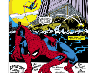 Amazing Spider-Man #219, pg. 1; pencils, Luke McDonnell; Peter Parker, Criminal, Stan Lee Presents, Denny O'Neil