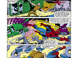 Amazing Spider-Man #221, pg. 18; pencils, Alan Kupperberg; inks, Jim Mooney, Ramrod