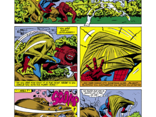 Amazing Spider-Man #223, pg. 18; pencils, John Romita, Jr.; Red Ghost, Super-Apes