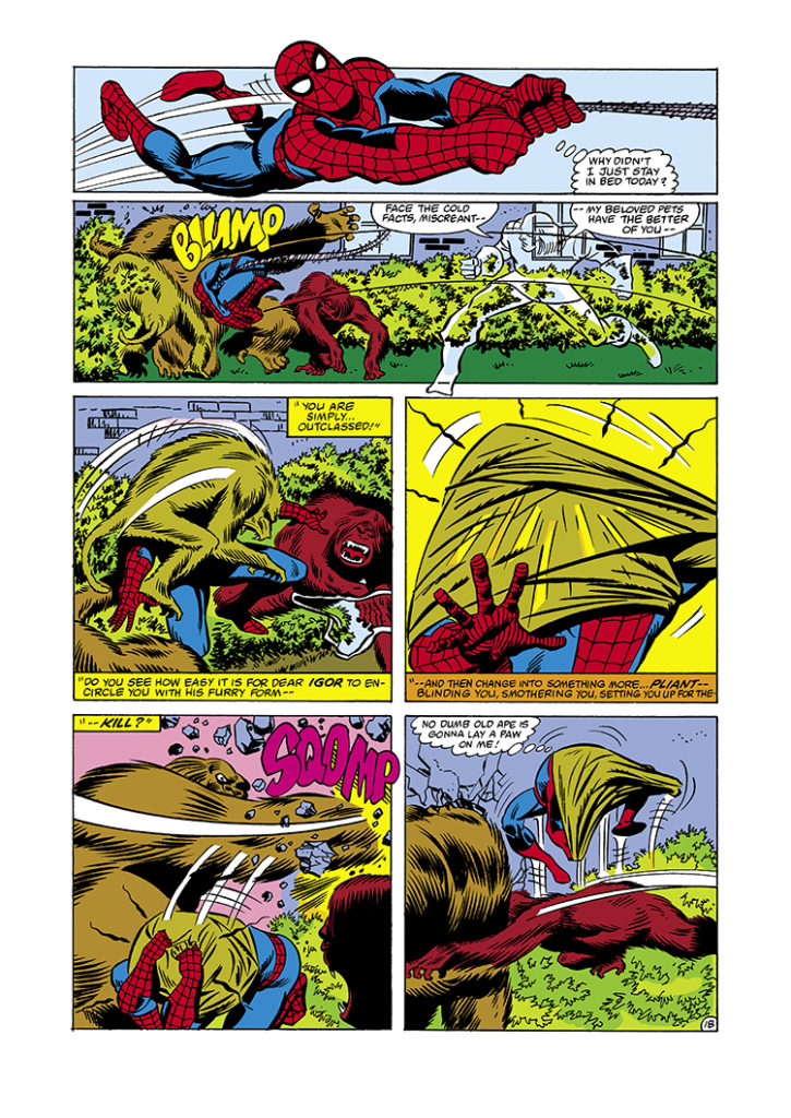 Amazing Spider-Man #223, pg. 18; pencils, John Romita, Jr.; Red Ghost