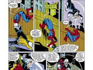 Amazing Spider-Man #226, pg. 14; pencils, John Romita Jr.; Black Cat