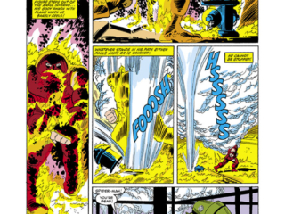 Amazing Spider-Man #230, pg. 15; pencils, John Romita Jr.; inks, Jim Mooney