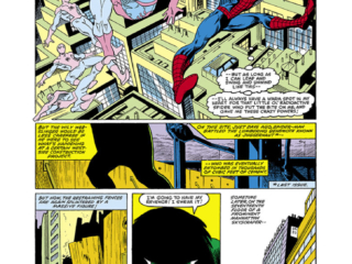 Amazing Spider-Man #231, pg. 7; pencils, John Romita Jr.; inks, Jim Mooney