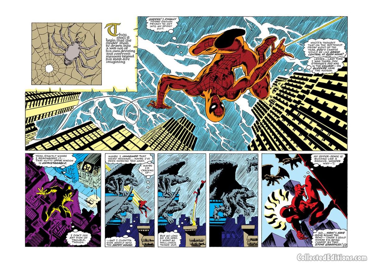 Amazing Spider-Man Annual #14, pgs. 16-17; Frank Miller
