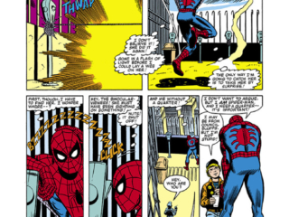 Amazing Spider-Man Annual #16, pg. 26; pencils, John Romita Jr.; inks, John Romita, Sr.
