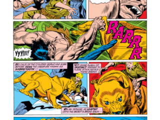 Astonishing Tales/Ka-Zar #11, pg. 10; pencils, Gil Kane; inks, Frank Giacoia