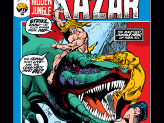 Astonishing Tales/Ka-Zar #14 cover; pencils and inks, Gil Kane