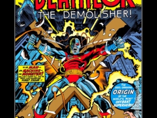 Astonishing Tales #25 cover; pencils, Rich Buckler; inks, Klaus Janson, Deathlok the Demolisher, Origin, Luther Manning; Marvel Age of Comics Phase Two; Major Simon Ryker