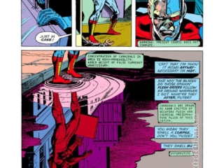 Astonishing Tales #33, pg. 2; pencils, Rich Buckler; inks, Klaus Janson; Deathlok the Demolisher