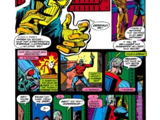 Astonishing Tales #34, pg. 3; pencils, Rich Buckler; inks, Klaus Janson; Deathlok the Demolisher, Simon Ryker, Hellinger