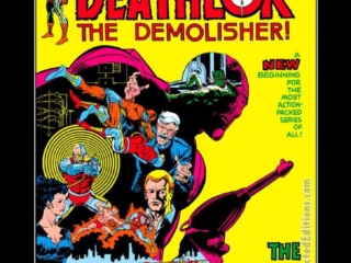 Astonishing Tales #36 cover; pencils and inks, Rich Buckler; Deathlok the Demolisher; The Godwulf Principle