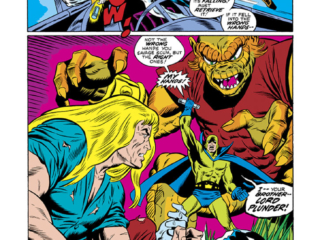 Astonishing Tales/Ka-Zar #17, pg. 20; pencils, Dan Adkins; inkers, Frank Chiaramonte