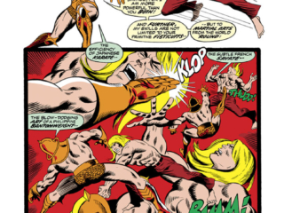 Astonishing Tales/Ka-Zar #19, pg. 17; pencils, Jim Starlin; inkers, Jack Abel