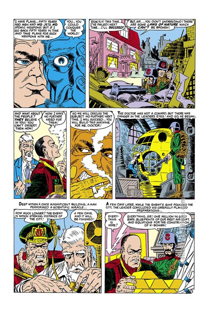 Astonishing #53, pg. 23; &quot;Build Me A Machine!&quot;; Stan Lee/Steve Ditko/Atlas Era Twilight Zone/time travel