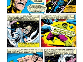 Avengers #116, pg. 9; pencils, Bob Brown; inks, Mike Esposito; Loki, Defenders War