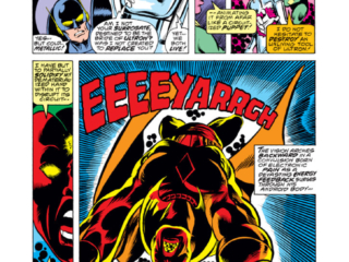Avengers #170, pg. 12; pencils, George P&eacute;rez; inks, Pablo Marcos; The Vision/Jocasta