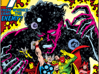Avengers #175 cover; pencils, Dave Cockrum; inks, Terry Austin; The Korvac Saga