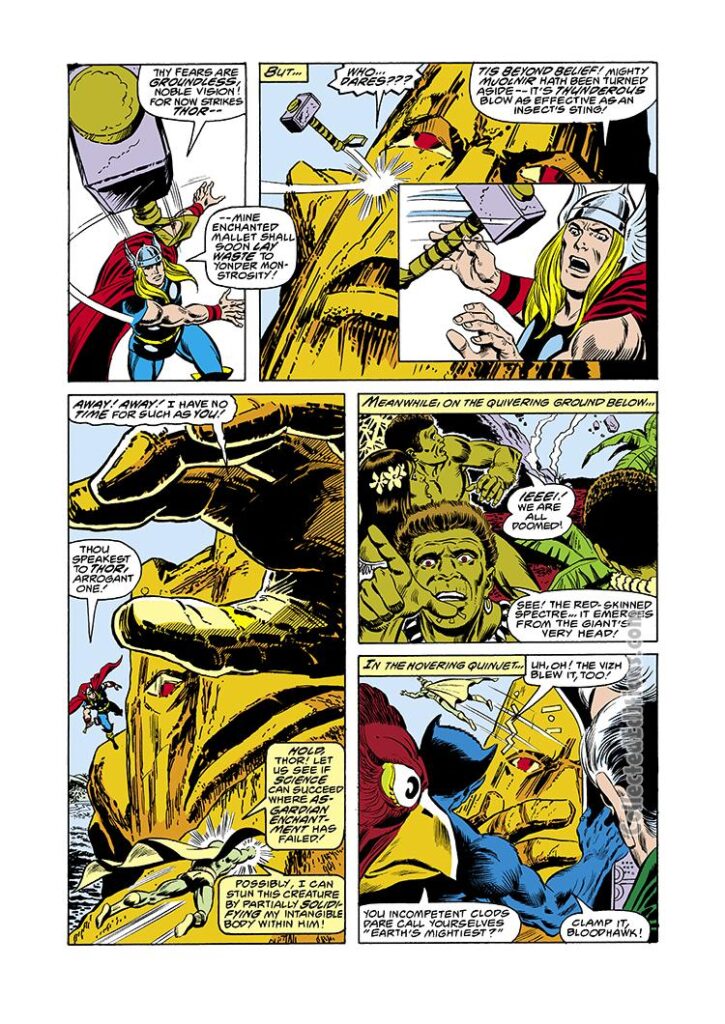 Avengers #180, pg. 2; pencils, Jim Mooney; Thor