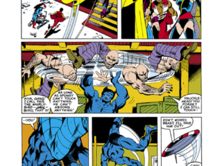 Avengers #184, pg. 9; pencils, John Byrne; inks, Terry Austin; Beast/Absorbing Man