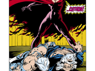 Avengers #186, pg. 17; pencils, John Byrne; Scarlet Witch, Chthon