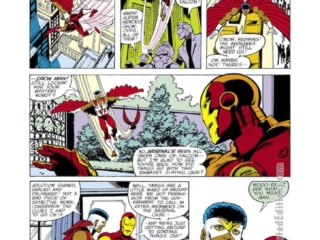 Avengers #189, pg. 3; pencils, John Byrne; Iron Man and the Falcon