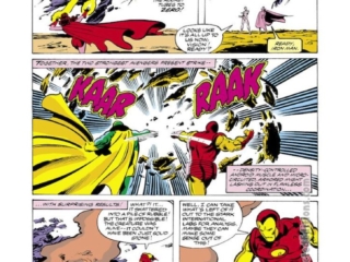 Avengers #190, pg. 16; pencils, John Byrne; Iron Man/Vision