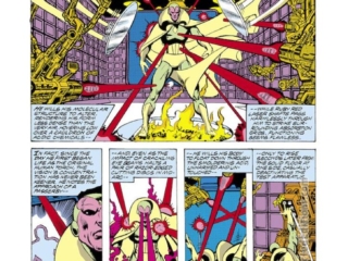 Avengers #194, pg. 8; pencils, George P&eacute;rez; The Vision