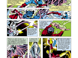 Avengers #204, pg. 10; pencils, Don Newton; inks, Dan Green